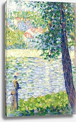 Постер Сера Жорж-Пьер (Georges Seurat) Утренняя прогулка 2