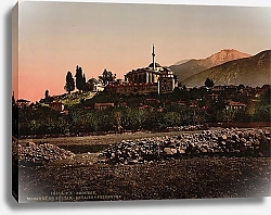 Постер Турция. Бурса, мечеть Султана-Баязида (Йылдырым)