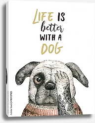 Постер С собакой жизнь лучше