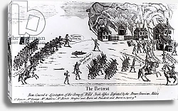 Постер Школа: Америка (18 в) The Retreat, published 1775