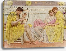 Постер Мур Альберт A Musician, c.1867