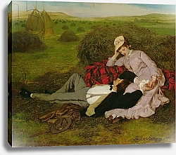 Постер Синьеи-Мерше Пал The Lovers, 1870