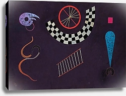 Постер Кандинский Василий Ribbon with Squares, by Wassily Kandinsky, 1944