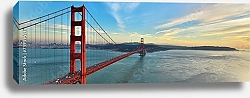 Постер США, Сан-Франциско. Golden Gate Bridge
