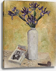 Постер Вуд Кристофер Iris in a Tall Vase, 1928
