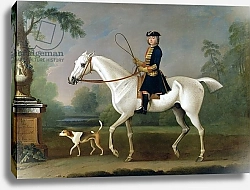 Постер Сеймур Джеймс Sir Roger Burgoyne Riding 'Badger', 1740
