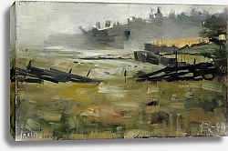 Постер Калела Гэллен Misty Landscape