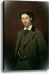 Постер Крамской Иван Portrait of Ilya Efimovich Repin, 1876