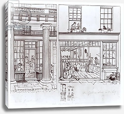 Постер Шарф Джордж (грав) The Quadrant, Regent Street and Golden Lane, London, c.1829