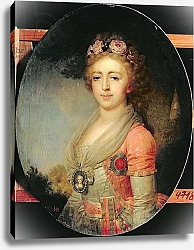 Постер Боровиковский Владимир Portrait of Grand Duchess Alexandra, c.1798