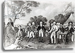 Постер Школа: Америка (18 в) The Surrender of General Burgoyne Saratoga, New York, 17th October 1777