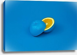 Постер Синий апельсин