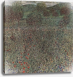 Постер Климт Густав (Gustav Klimt) Цветущая нива