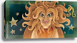 Постер Знаки зодиака: лев