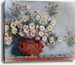 Постер Моне Клод (Claude Monet) Chrysanthemums, 1878
