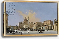 Постер Каффи Имполито Papal Benediction in the Piazza San Pietro