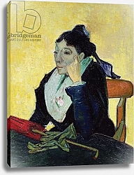 Постер Ван Гог Винсент (Vincent Van Gogh) L'Arlesienne, 1888