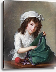 Постер Виже-Лебрён Мари Мадемуазель Брогниарт
