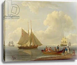 Постер Андресон Уильям A Wherry Taking Passengers out to Two Anchored Packets, 1825