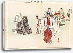 Постер Цукиока Коге Nōgaku zue, Pl.19