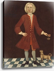 Постер Школа: Америка (18 в) Portrait of Jonathan Bentham, c.1725 2