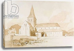 Постер Котман Джон Notre Dame sur l'Eau, Domfront, Normandy, c.1820