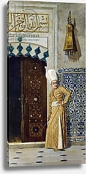 Постер Верещагин Василий A eunuch before the door of the harem
