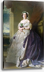 Постер Винтерхальтер Франсуа Portrait of Lady Middleton, 1863