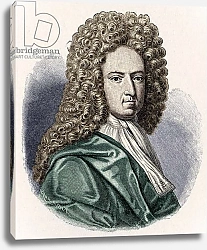 Постер Daniel Defoe -  portrait. English author and journalist 1660-1731
