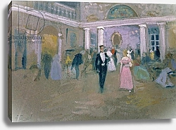 Постер Степанов Алексей Ball at Larins, an illustration for 'Eugene Onegin', by Alexander Pushkin, 1911