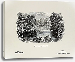 Постер River scene, Aberglaslyn
