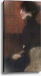 Постер Климт Густав (Gustav Klimt) Portrait of a Lady, 1887-1907
