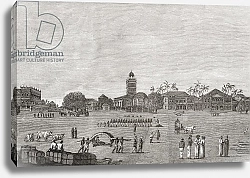 Постер Школа: Английская 19в. Bombay Green, South Mumbai, India in 1767, from 'A Short History of the English People' 