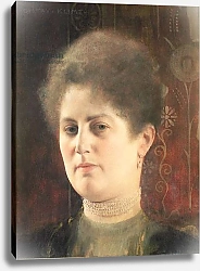Постер Климт Густав (Gustav Klimt) Portrait of a lady