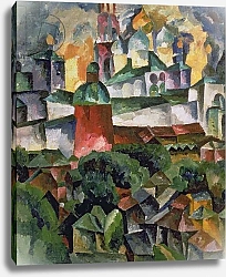 Постер Лентулов Аристарх Landscape near Troize-Sergiev, 1920