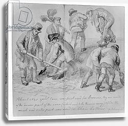 Постер Шарф Джордж (грав) The introduction of split cane brooms for London street sweepers, 1840