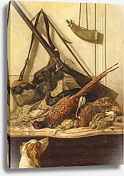 Постер Моне Клод (Claude Monet) Охотничьи трофеи