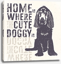 Постер Плакат с собакой