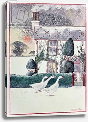 Постер Граа Дженсен Лиза (совр) Christmas Cottage,1985,