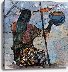 Постер Костенко Анна (совр) A Fishing Woman