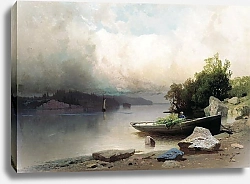 Постер Мещерский Арсений На реке. 1898