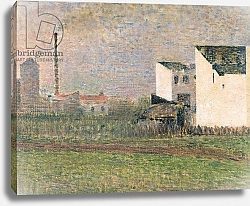 Постер Сера Жорж-Пьер (Georges Seurat) Suburb, c.1882