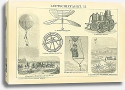 Постер Дирижабли и воздушные шары II