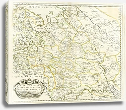 Постер Карта великого московского княжества, 1679 г. 1