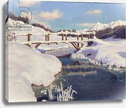 Постер Шульце Иван Sun on the Snow, Switzerland