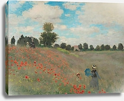 Постер Моне Клод (Claude Monet) Поле маков у Аржантёя