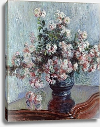 Постер Моне Клод (Claude Monet) Хризантемы 1
