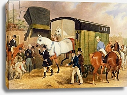 Постер Поллард Джеймс The Derby Pets: The Arrival, 1842