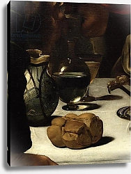 Постер Караваджо (Caravaggio) The Supper at Emmaus, 1601 3
