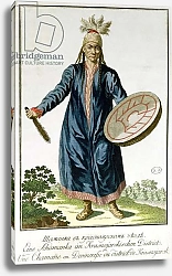 Постер Школа: Русская 18в. A Shaman from Krasnoiarsk, 18th century